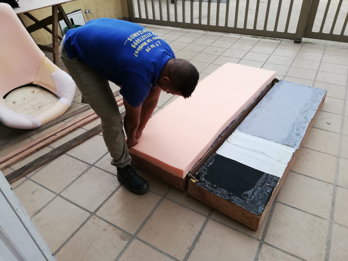 desgaste de la espuma